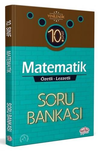 Editör Yayınları 10. Sınıf Matematik Özetli Lezzetli Soru Bankası Komi