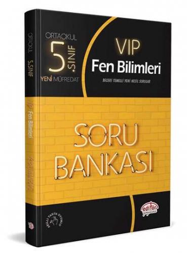 Editör Yayınları 5. Sınıf VIP Fen Bilimleri Soru Bankası Komisyon