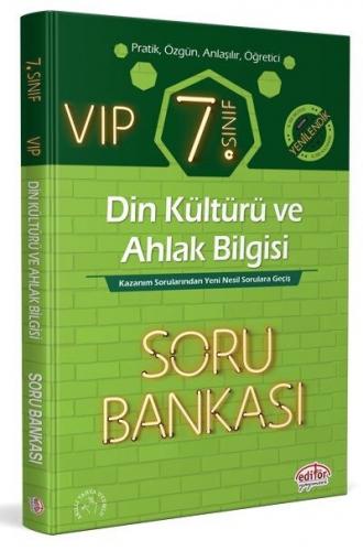 ​Editör Yayınları 7. Sınıf VIP Din Kültürü ve Ahlak Bilgisi Soru Banka