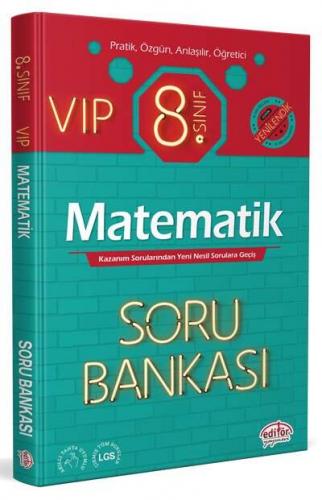 Editör Yayınları 8. Sınıf VIP Matematik Soru Bankası Komisyon
