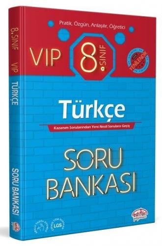 Editör Yayınları 8. Sınıf VIP Türkçe Soru Bankası Komisyon