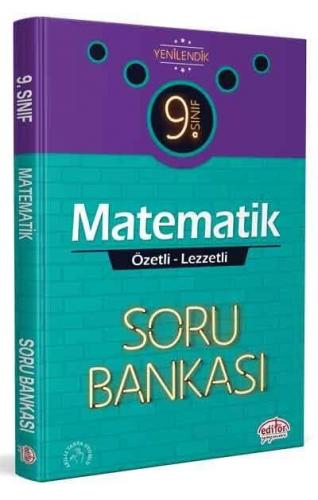 Editör Yayınları 9. Sınıf VIP Matematik Özetli Lezzetli Soru Bankası K