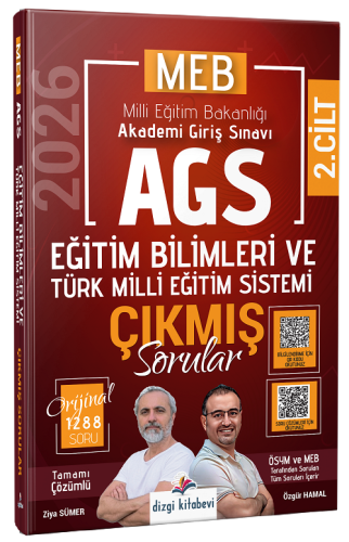 MEB-AGS Hazırlık,MEB-AGS Eğitim Bilimleri Çıkmış Sorular, - Dizgi Kita