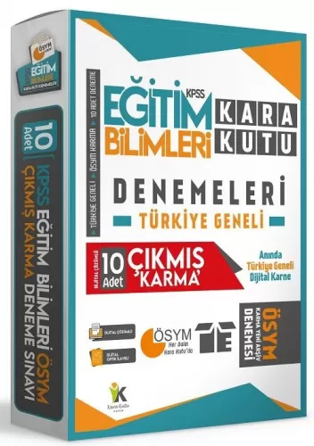 İnformal Yayınları KPSS Eğitim Bilimleri Kara Kutu Türkiye Geneli Çıkm
