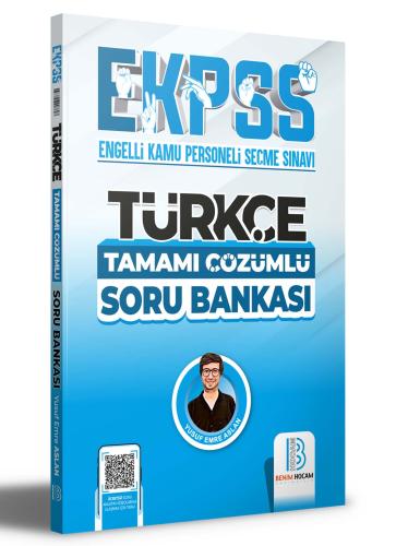 Benim Hocam Yayınları 2024 EKPSS Türkçe Tamamı Çözümlü Soru Bankası Yu