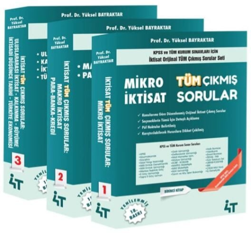 KPSS A Kitapları,Çıkmış Sorular, - 4T Yayınları - 4T Yayınları KPSS A 