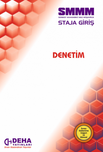 SMMM Kitapları - Deha Yayınları SMMM Staja Giriş Denetim - Komisyon - 