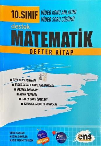 ENS Yayıncılık 10. Sınıf Matematik Destek Defterim Komisyon