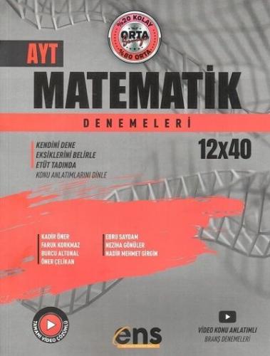 ENS Yayınları AYT Matematik 12 x 40 Denemeleri Komisyon