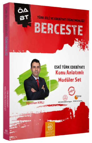 Berceste Akademi 2025 MEB AGS ÖABT Eski Türk Edebiyatı Konu Anlatımlı