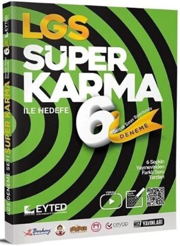Eyted Yayınları 8. Sınıf LGS Süper Karma 6 lı Deneme Komisyon