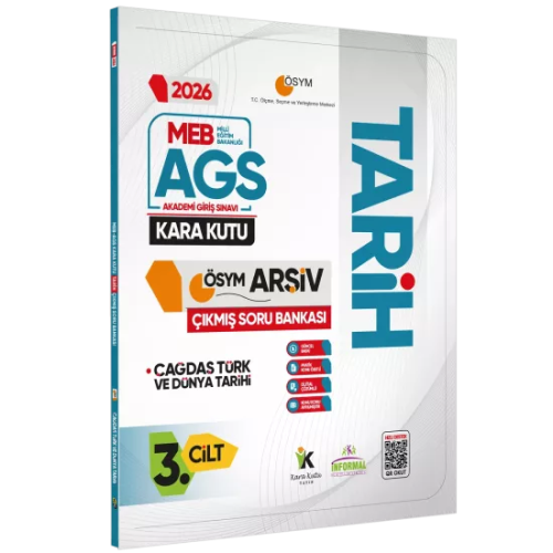 Tarih Çıkmış Sorular - Kara Kutu Yayınları 2026 MEB-AGS Tarihinin Kara
