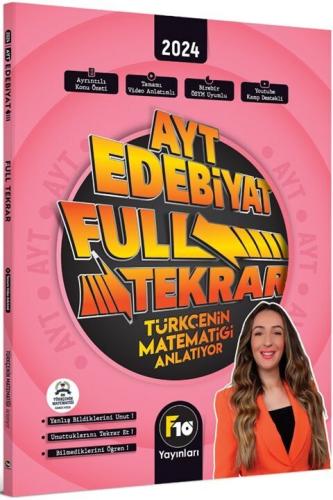 Gamze Hoca Türkçenin Matematiği AYT Edebiyat Full Tekrar Video Ders Kitabı