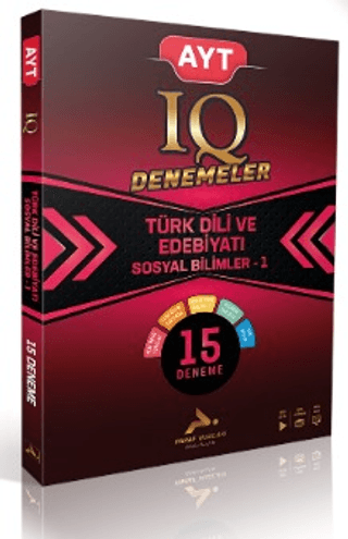 Paraf Yayınları AYT IQ Türk Dili ve Edebiyatı Sosyal Bilimler -1 15 Br