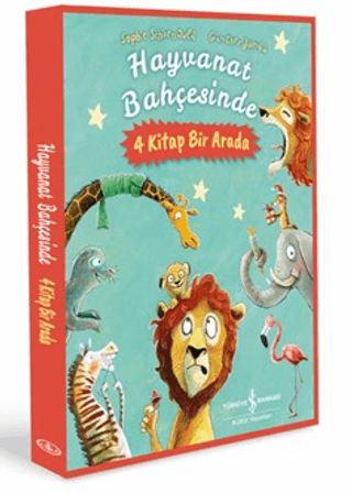 Hikaye - Hayvanat Bahçesinde - 4 Kitap Bir Arada - Sophie Schoenwald -