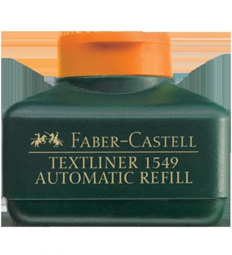 Faber-Castell Fosforlu Kalem Mürekkebi Otamatik Dolum 30 ml Turuncu