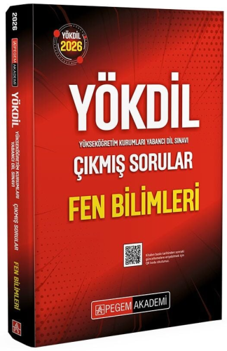 YÖKDİL Hazırlık Kitapları,YÖKDİL Fen Bilimleri, - Pegem Sınav Kitaplar