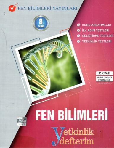 Fen Bilimleri Yayınları 8. Sınıf Yeni Nesil Fen Bilimleri Yetkinlik Defterim