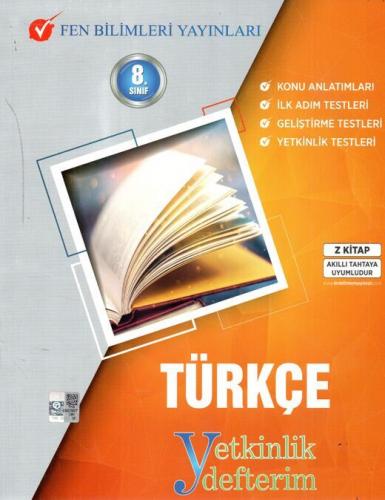 Fen Bilimleri Yayınları 8. Sınıf Yeni Nesil Türkçe Yetkinlik Defterim 