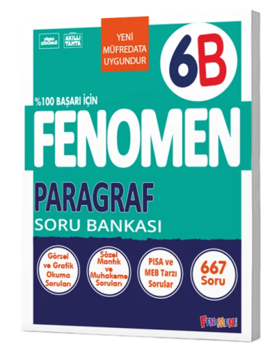 Soru Bankası - Fenomen Okul 6. Sınıf Fenomen Paragraf B Soru Bankası -