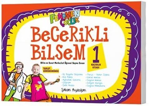 Fenomen Çocuk Becerikli Bilsem 1. Sınıf Hazırlık Kitabı