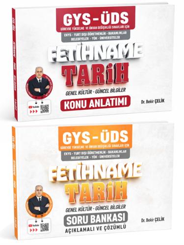 GYS ÜDS FETİHNAME Tarih - Genel Kültür - Güncel Bilgiler Konu Soru Seti
