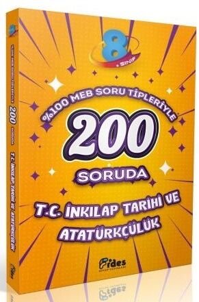 Fides Yayınları 8. Sınıf 200 Soruda T. C. İnkılap Tarihi ve Atatürkçül