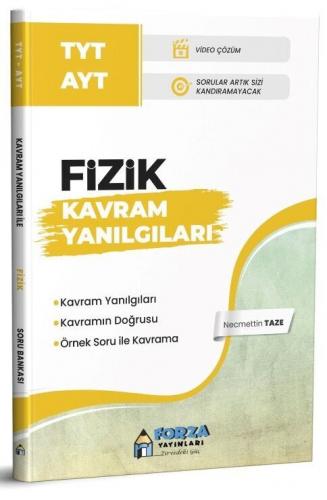 Forza Yayınları TYT AYT Kavram Yanılgıları ile Fizik Soru Bankası Necm