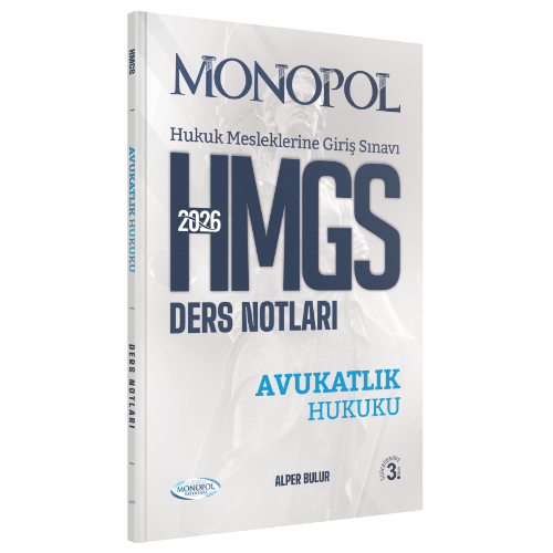 HMGS, Hakimlik Sınavları,HMGS Konu Anlatımı, - Monopol Yayınları - Mon