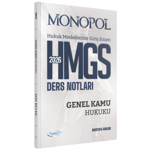 HMGS, Hakimlik Sınavları,HMGS Konu Anlatımı, - Monopol Yayınları - Mon