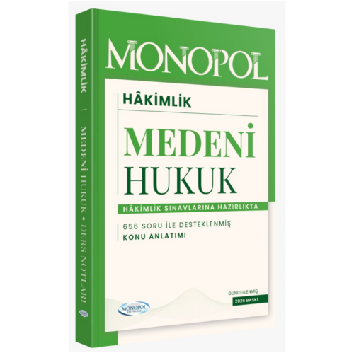 HMGS, Hakimlik Sınavları,HMGS Konu Anlatımı, - Monopol Yayınları - Mon