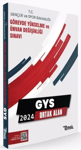 Temsil Kitap 2024 GYS Gençlik ve Spor Bakanlığı Ortak Alan Konu Anlatı