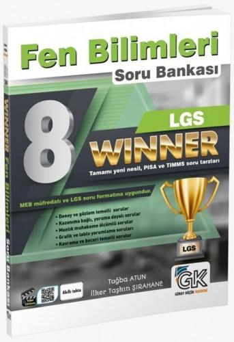 Gür Yayınları 8. Sınıf LGS Fen Bilimleri Winner Soru Bankası Tuğba Atu