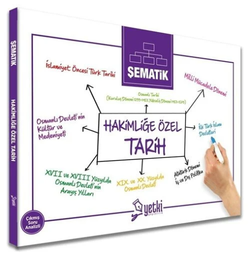 - Yetki Yayıncılık - Yetki Yayınları 2026 Hakimliğe Özel Şematik Tarih