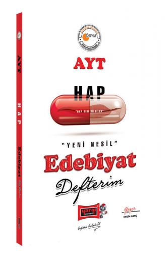 Yargı Yayınları Hap AYT Edebiyat Defterim Engin Genç