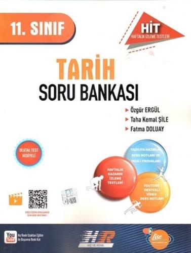 Hız ve Renk Yayınları 11. Sınıf Tarih HİT Soru Bankası