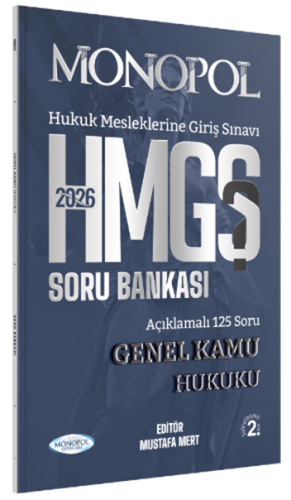 HMGS, Hakimlik Sınavları,HMGS Soru Bankası, - Monopol Yayınları - Mono