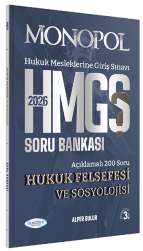 HMGS, Hakimlik Sınavları,HMGS Soru Bankası, - Monopol Yayınları - Mono