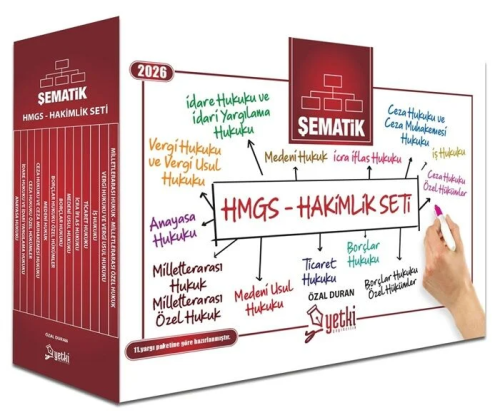 HMGS, Hakimlik Sınavları, - Yetki Yayıncılık - Yetki Yayınları 2026 HM