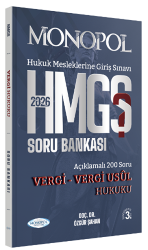 HMGS, Hakimlik Sınavları,HMGS Soru Bankası, - Monopol Yayınları - Mono