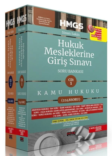 HMGS, Hakimlik Sınavları,HMGS Soru Bankası, - Savaş Yayınevi - HMGS Hu
