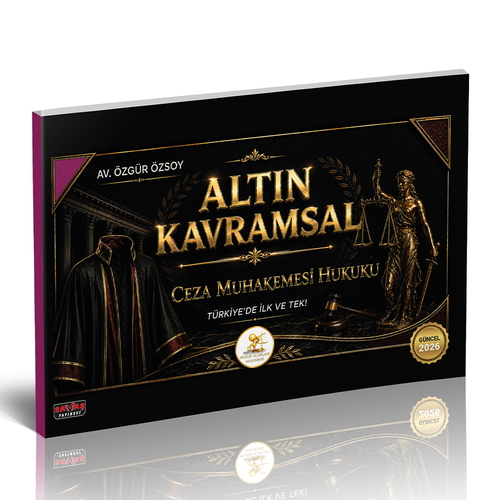 - Savaş Yayınları 2026 HUKAL Altın Kavramsal Ceza Muhakemesi Hukuku - 