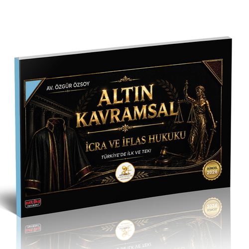 - Savaş Yayınları 2026 HUKAL Altın Kavramsal İcra ve İflas Hukuku - Öz