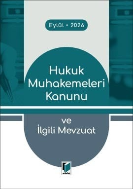 Hukuk Muhakemeleri Kanunu ve İlgili Mevzuat (Cep Kitabı)