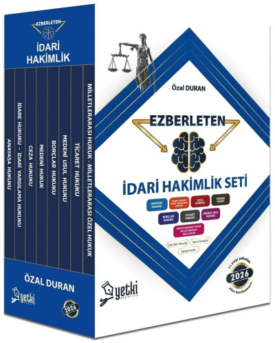 HMGS, Hakimlik Sınavları, - Yetki Yayıncılık - Yetki Yayınları 2026 İd