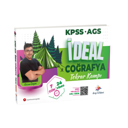 Konu Anlatımı - ﻿Dizgi Kitap Yayınları 2026 KPSS MEB AGS İdeal Coğrafy