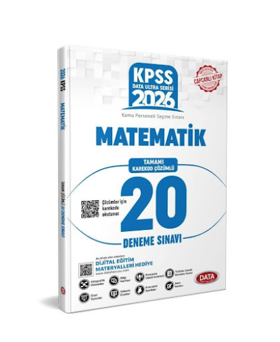 Deneme - Data Yayınları 2026 KPSS Ultra Serisi Matematik 20 Deneme Sın
