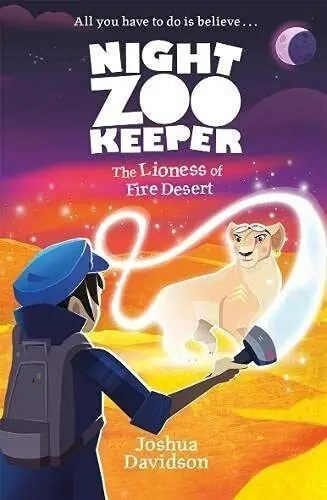 Wonky Star Night Zookeeper Paperback- The Lioness of Fire Desert