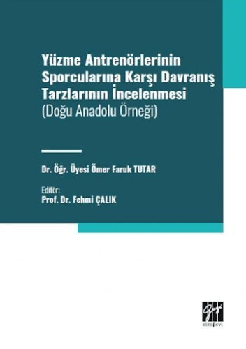Yüzme Antrenörlerinin Sporcularına Karşı Davranış Tarzlarının İncelenmesi