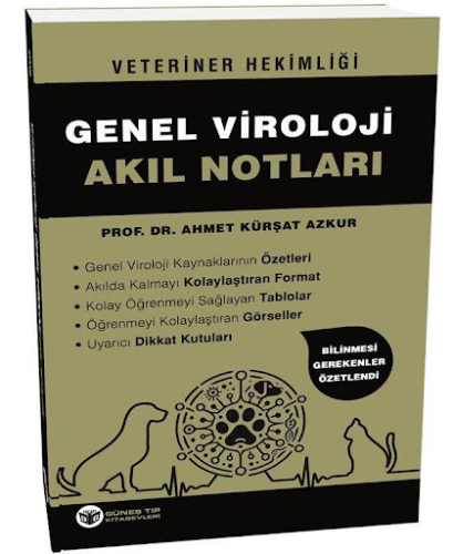 - Güneş Tıp Kitabevi - Veteriner Hekimliği Genel Viroloji Akıl Notları